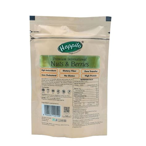 Happilo Premium International Nuts & Berries, 200 gm Price, Uses, Side ...