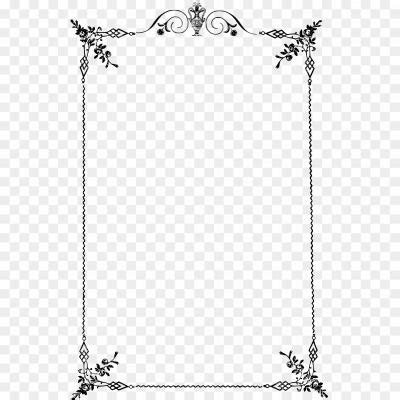 Rectangle Golden Frame Border Transparent PNG - Pngsource