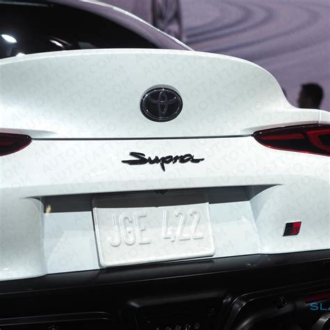 Toyota GR Supra Letter Trunk Bumper Liftgate Emblem | Ubuy India