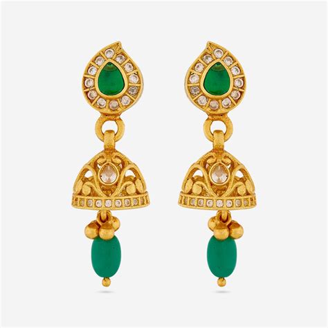 Silver Temple Earring 190627