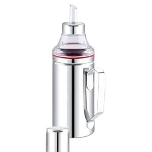 Luvis Grace 1 Litre Premium Stainless Steel Oil Dispenser with Handle ...