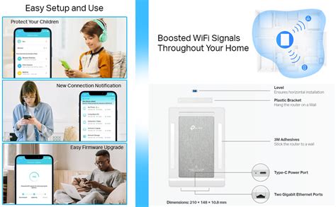 TP-Link AX3000 Wall-Mounted Wi-Fi 6 Router Archer Air R5 | Ultra-Thin ...