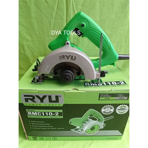 Jual Mesin Potong Keramik RYU 4" RMC 110-2 / Marble Cutter RYU RMC 110 ...