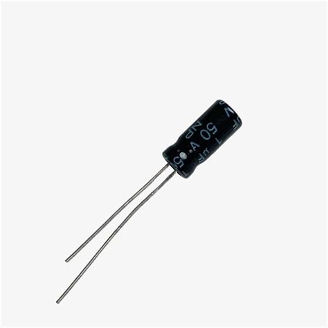 1uF 50V Electrolytic Capacitor – QuartzComponents