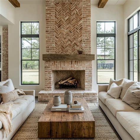 Eye-Catching Brick Fireplace Ideas for a Whole New Look