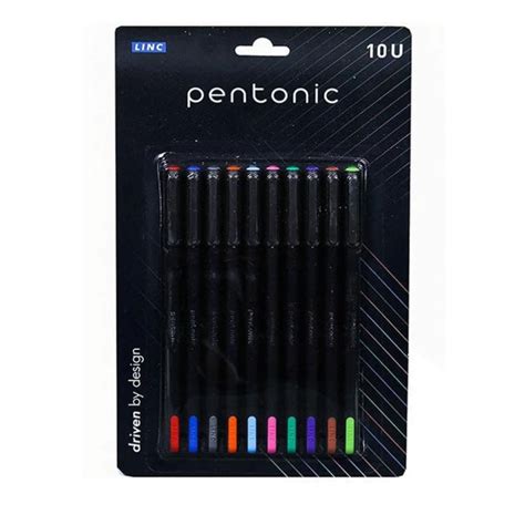 Pentonic Coloured Ball Pen Set – Stationery Plug