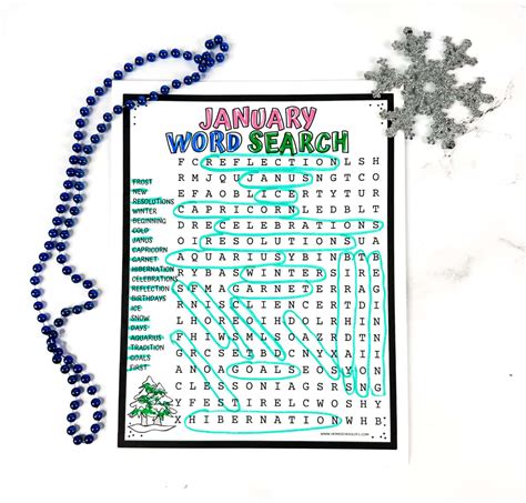 Free Printable Word Searches for Kids by Theme & Season