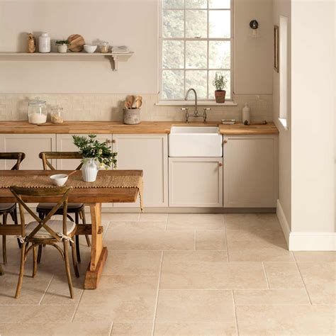 Hartland Abbey Beige floor tile 60x90cmDefault Title | Kitchen floor ...