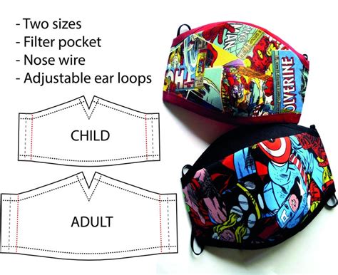 Image result for Free Mask Pattern PDF Download