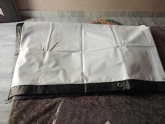 Savsol 2023 Upgraded Projector Screen, Eyelet Screen (10 ft. (W) x 8 ft ...