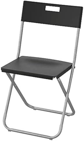 Ikea Gunde Chair (Stainless Steel , White) : Amazon.in: Home & Kitchen