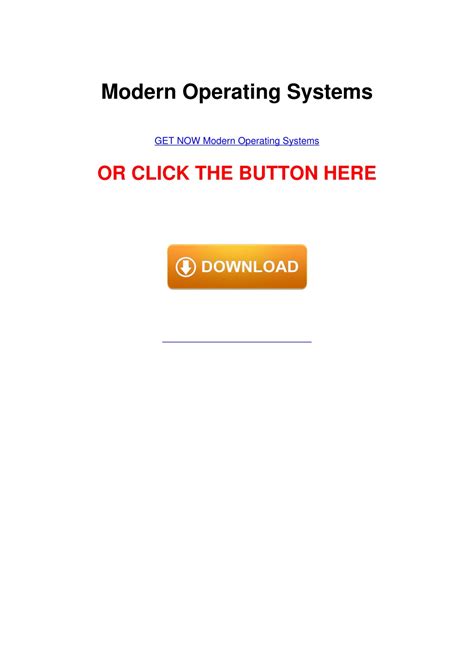 Image result for Modern Operating Systems 4E Slides
