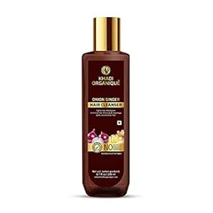 Buy Khadi Organique Onion & Ginger Hair Shampoo | Herbal Cleanser ...