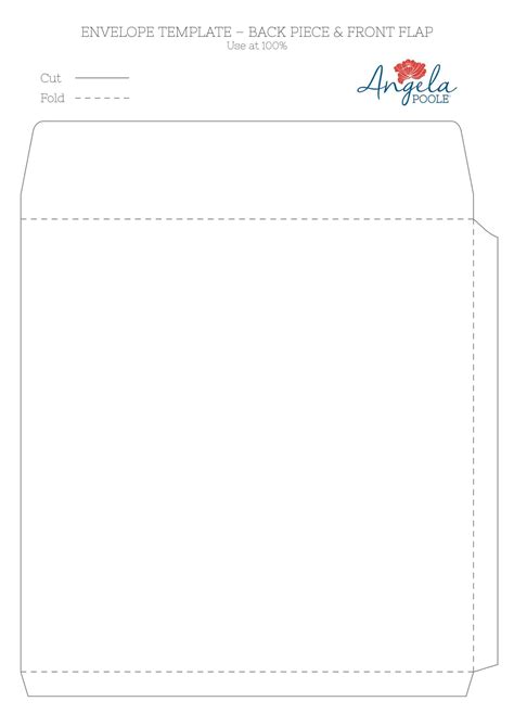 Free Printable Envelope Template [Get Creative And Customize Your ...