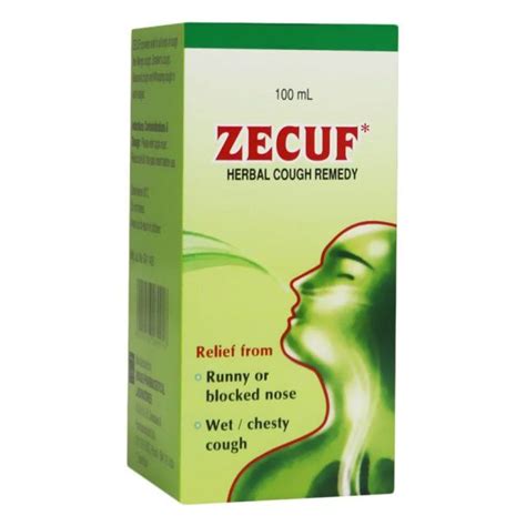 Buy Zecuf Herbal Cough Remedy, 100 ml | 19 Minutes Delivery | Apollo ...