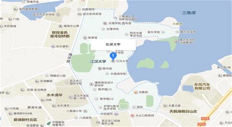 武汉大学校区分布地图,武汉大学,武汉大学校园_大山谷图库
