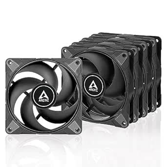ARCTIC P12 Max (5 Pack) - PC Fans, High-Performance 120mm Case Fan, PWM ...