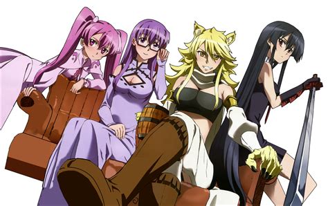 Akame ga Kill! HD Wallpaper: Akame, Leone, Sheele, Mine