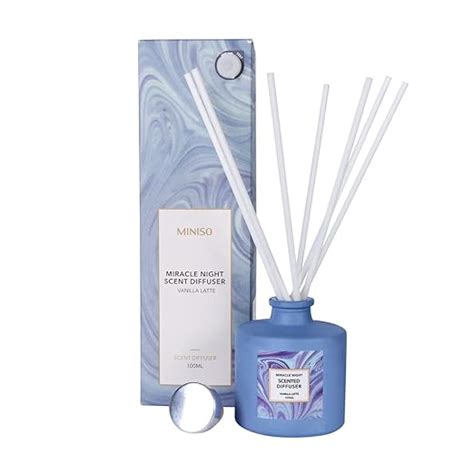 MINISO Scent Glass Diffuser,Miracle Night Scented Diffuser,100ML ...