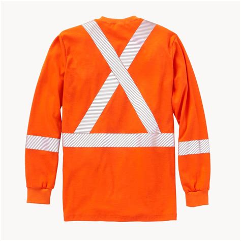FR Hi Vis Orange T-Shirt with CSA Segmented – Rasco CA