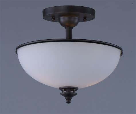 Novus 2-Light Semi-Flush Mount - Semi-Flush Mount - Maxim Lighting