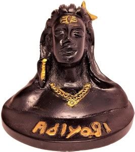 DreamKraft Adiyogi (Shiva) Metal Statue/Murti for Car Dashboard & Pooja ...