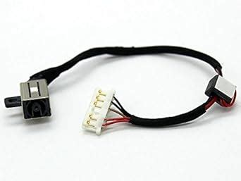 PC MART DC Power Jack Harness Cable for Dell Inspiron 15-5000 5551 5555 ...