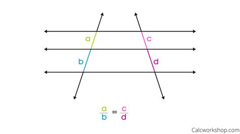 Image result for Three Parallel Lines Theorem