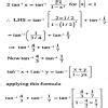 prove that 2 tan inverse 1 by 2 + tan inverse 1 by 7 equal to tan ...