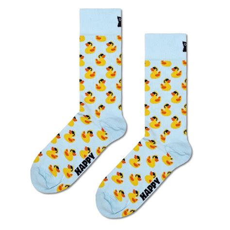 Buy Happy Socks Unisex Blue Rubber Duck Socks Online
