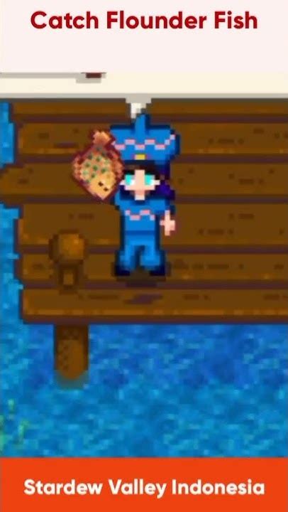Catch Flounder Fish In Stardew Valley - YouTube