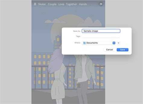 Image result for Save a File in Mac OS