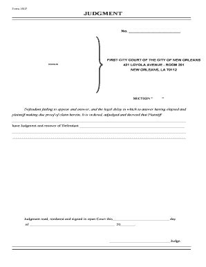 Default Judgment Application Example 的图像结果