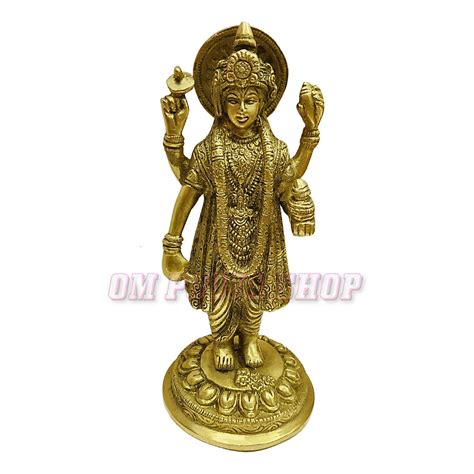 Lord Dhanvantari Brass Idol buy online at best price from India
