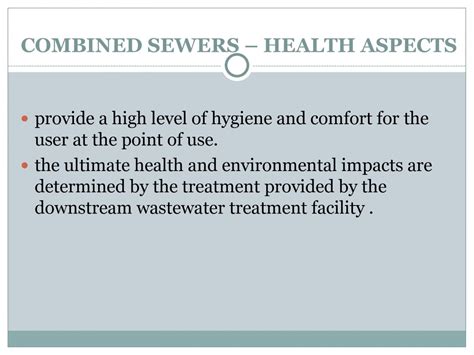 COMBINED SEWERAGE SYSTEM | CEPT - Portfolio
