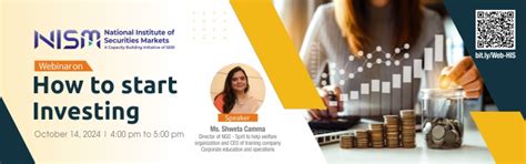 Webinar on ‘How to start Investing’ - National Institute of Securities ...