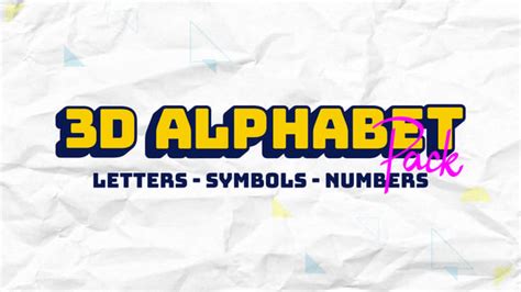 Image result for Script Letters Alphabet 3D