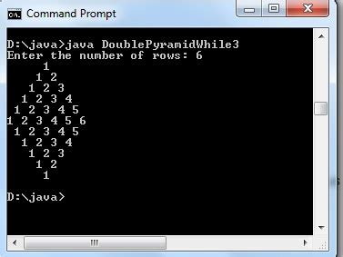 Image result for Java Pyramid Program Code