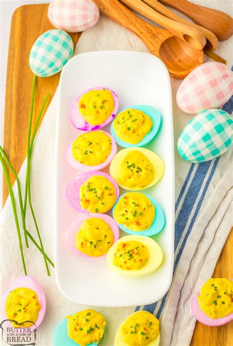 Dying Deviled Eggs With Food Coloring at Sarah Scoggins blog