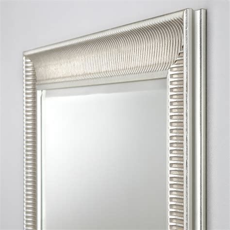 SONGE Mirror, silver-colour, 91x130 cm (357/8x511/8") - IKEA
