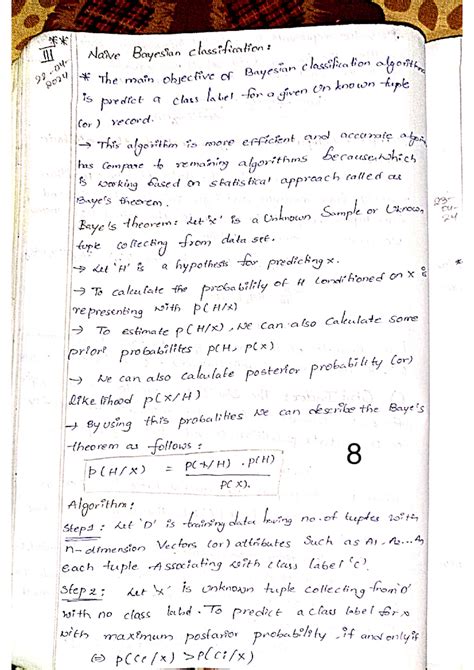 Naive Bayesian Classification - Masters of Computer Applications - Studocu