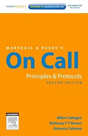 Buy Marshall and Ruedy's On Call: Australian Version Book Online at Low ...