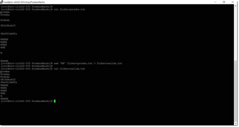 Cómo eliminar líneas en blanco mediante un script GNU/Linux