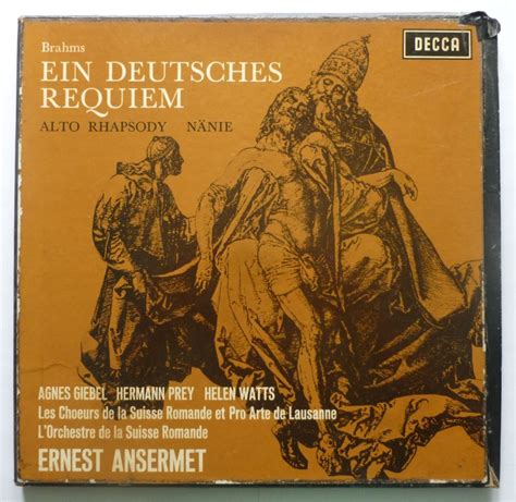 Brahms Ein Deutsches Requiem – The Space Bar Records