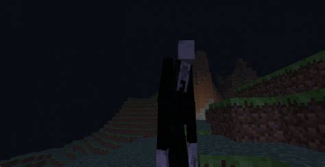 Image result for Slender Man Minecraft Mod