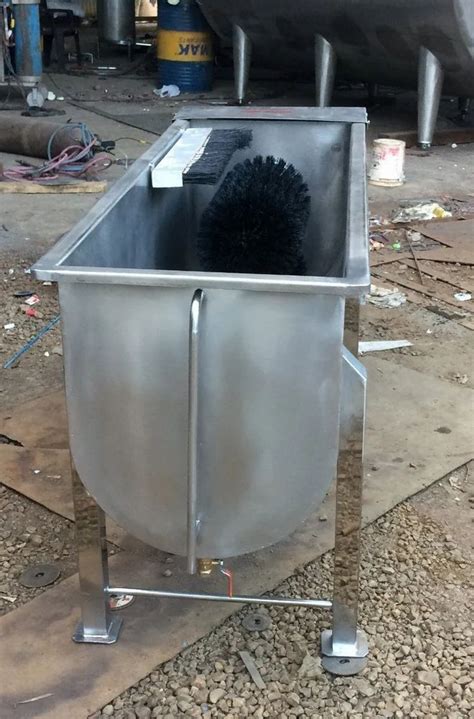 Milk Can Scrubber Machine - Stainless Steel Milk Can Scrubber Machine ...