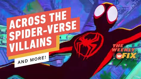 Spider-Man: Across The Spider-Verse Villains, Fallout 5 Confirmed ...