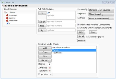 Image result for Linear Mixed Models Non Parametric Datajmp