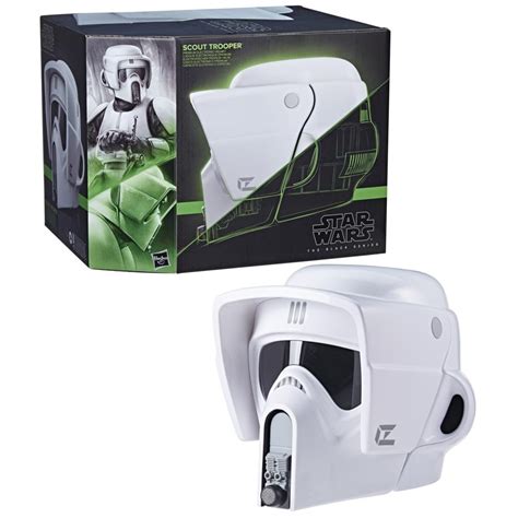 Buy Star Wars The Black Series Scout Trooper Premium Electronic Helmet ...