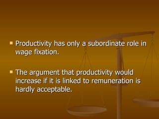 Factors Influencing Employee Remuneration | PPT